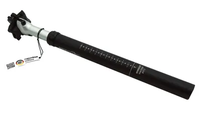 Produktbild von Federsattelstütze 100 Kg ERGOTEC SP-7.0 Sattelstütze gefedert Alu Ø 27,2 - 31,8