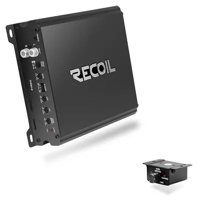 Productafbeelding van Full-Range Klasse-D 2-kanaals auto-audioversterker 1400 watt, Mosfet-voeding