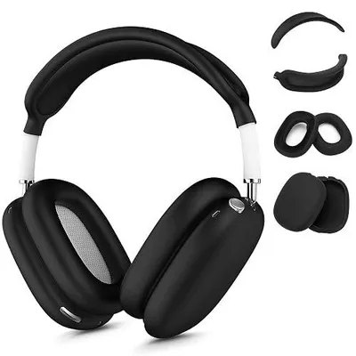 Zdjęcie produktu dla Etui ochronne airpods max silikon 4 w 1 nauszniki opaska