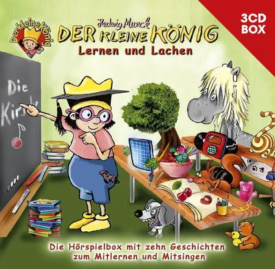 Produktbild von 3-CD Hörspielbox Vol. 4 - Lernen und Lachen