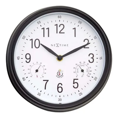 Obrázek produktu pro Venkovní hodiny Nextime Jasmine bílé