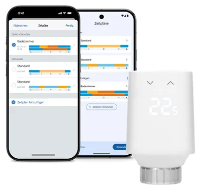 Immagine prodotto di Eve Thermo 5a generazione: termostato intelligente per radiatori, compatibile con Alexa e Google Home
