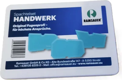 Produktbild von Ramsauer 3er Spachtelset Fugenprofi Handwerk Fugenspachtel Dichtstoff