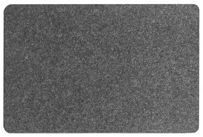 Produktbild von Zeller Platzset, Filz, anthrazit 45x30