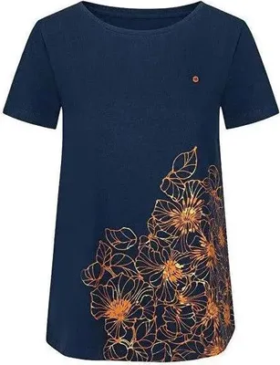 Immagine prodotto di T-shirt da donna Loap Abana Blu - XS