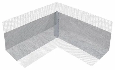 Immagine prodotto di Prima Dichtecke innen 140x140mm - flexibel, wasserdicht und einfach zu verarbeiten.