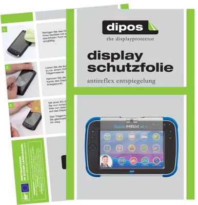 Produktbild von 2x Schutzfolie für Vtech Storio Max XL 2.0 matt Displayschutzfolie Folie Display