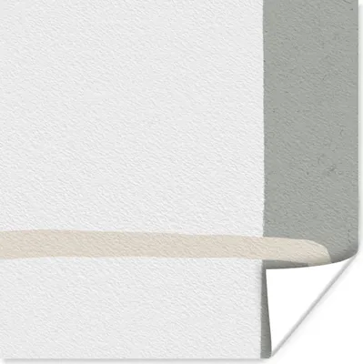 Produktbild von MuchoWow® Poster Abstrakt - Minimalismus - Design 50x50 cm - Wohnzimmerdekoration