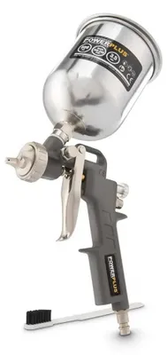 Immagine prodotto di Pistola per verniciatura Pistola per verniciatura ad aria compressa ad alta pressione Pistola a tazza a flusso 400 ml - Pistola a tazza a flusso - 400 ml
