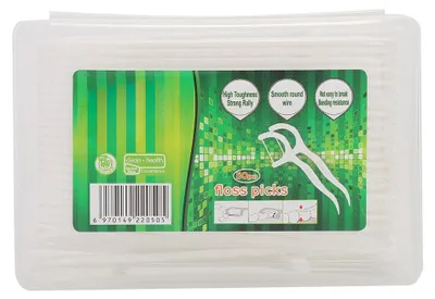 Image de Cure-dents jetables, fil dentaire résistant aux hautes températures, 50 pièces, nettoyage dentaire, hygiène buccale, protection de l'environnement, pour une utilisation en restaurant