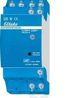 Produktbild von ELTAKO Universal-Dimmschalter mit integrierter Schaltuhr, Bluetooth, 600W, 230V, 1 Stk.