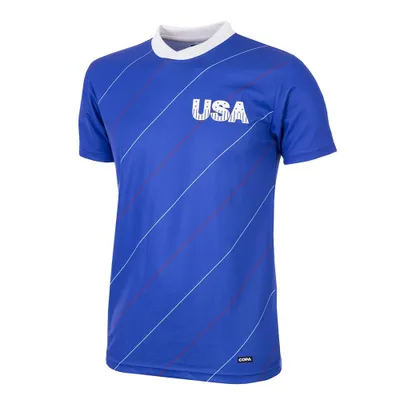 Image de Maillot de football rétro des États-Unis 1984