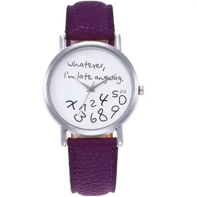 Produktbild von Stylische WH-11377 Damenuhr in Violett – Modernes Design zum tollen Preis KP11377