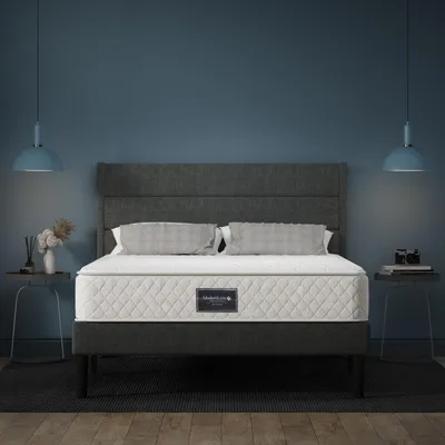 Obrázek produktu pro Pružinová matrace 90 x 200 x 25 cm, bez škodlivých látek, prošívaná mikrovláknem, H3