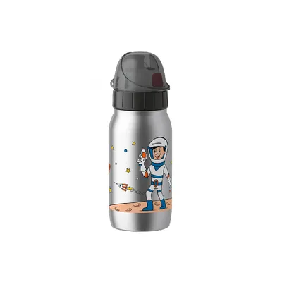 Obrázek produktu pro EMSA DRINK2GO 518375, Denní používání, 350 ml, Odklápěcí víčko, Nerezová ocel, Nerezová ocel, ASTRONAUT