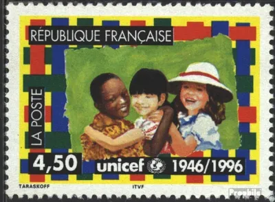 Produktbild von Briefmarken Frankreich 1996 Mi 3175 (kompl.Ausg.) postfrisch 50 Jahre UNICEF