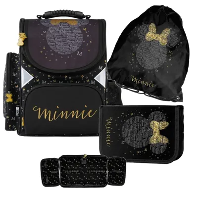 Obrázok produktu pre Školská taška, školská sada, 3-dielna, pre dievčatá, Minnie Mouse, DM24CC, Paso