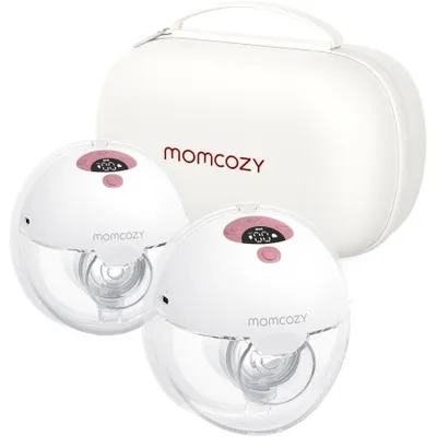 Obrázok produktu pre Momcozy M5 dvojitá odsávačka mlieka červená