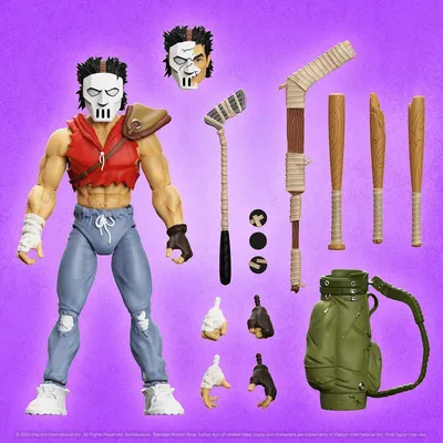 Produktbild von Teenage Mutant Ninja Turtles Ultimates Actionfigur Casey Jones (Mirage) 18 cm