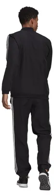 adidas Trainingsanzug Woven Männer 3 Streifen schwarz