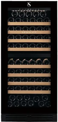 Produktbild von Swisscave Weinkühlschrank WLB-360 DF-MIX,2-Zonen Weinkühlschrank, 114 Flaschen, 127 cm (H)