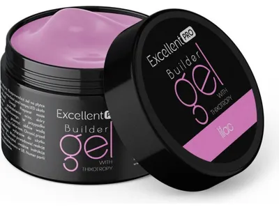Obrázek produktu pro Excellent | Builder Gel Pro - Thixotrope purple - 50g - Samonivelační - Ideální pro modeláž nehtů