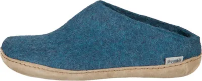 Produktbild von glerups Ledersohle Pantoffeln Aus 100% reiner Naturwolle, Schützt vor Geruch, Bequem und weich zu tragen