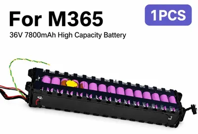 Produktbild von E-Scooter Akku - Ersatzakku 36V Li-Ion - 7800mAh - passend für M365/M365 Pro - wasserdichtes Akkupack mit Bluetooth - 1 Stück