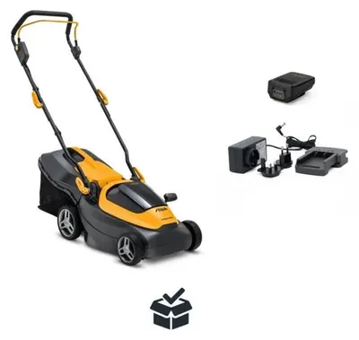 Image de Tondeuse à batterie Collector 136e Kit - STIGA - avec 2 batteries 2Ah - chargeur - 291342068/ST2