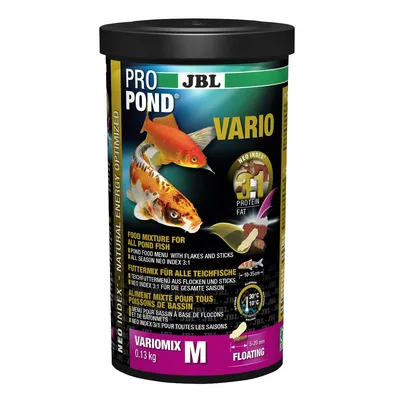 Immagine prodotto di JBL ProPond Vario, miscela alimentare per tutti i pesci da laghetto - 0,13 kg