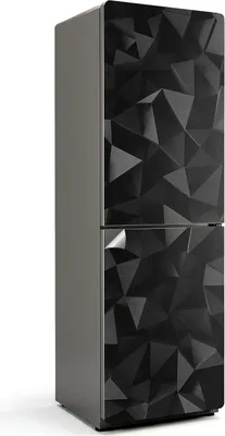 Obrázek produktu pro Trojrozměrná geometrie - samolepka na lednici - samolepicí fólie na lednici - samolepicí fólie na lednici - dekorace do kuchyně - 60x180 cm