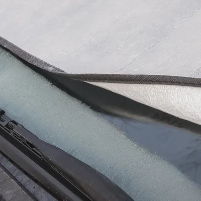 Productafbeelding van Voorruitbescherming voor campers – Thermomat voor auto, 85 x 180 cm – Winter- en zonbescherming voor campers en personenauto's