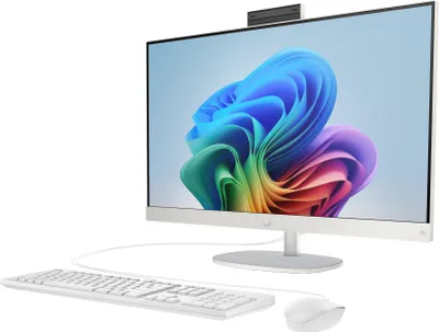 Produktbild von HP Next Gen 27-ct2473ng - All-in-One (Komplettlösung) - Ryzen AI 7 350 - RAM 16 GB - SSD 512 GB - NVMe - Radeon 860M - 1GbE, Wi-Fi 6, Bluetooth - WLAN: 802.11a/b/g/n/ac/ax, Bluetooth 5.4 - Win 11 Home - Monitor: LED 68.6 cm (27")
