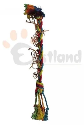 Image de Jouet pour perroquets Corde à grimper en chanvre env.104 cm.