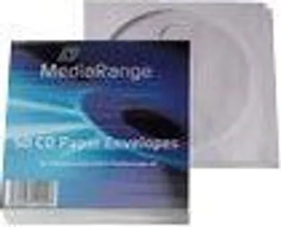 Immagine prodotto di MediaRange CD Hüllen 50pcs Papier Flagwindow retail