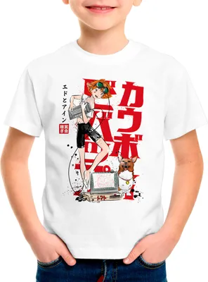 Produktbild von style3 Edward and Ein Kinder T-Shirt bebop anime manga swordfish