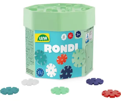Image de LENA®|Simm LENA Rondi Baudose, gamme de produits (35948, 35947), emballage en carton brun