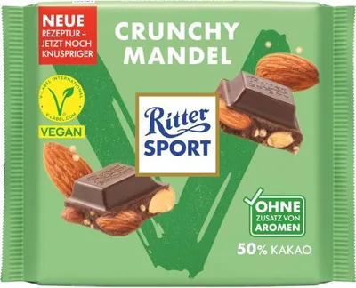 Produktbild von Ritter Sport Crunchy Mandel Vegan 100g