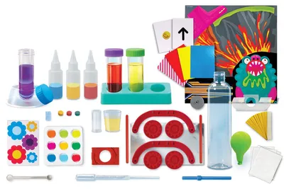 Zdjęcie produktu dla Zestaw naukowy 4M laboratorium kolorów i bąbelków KidzLabs 8+