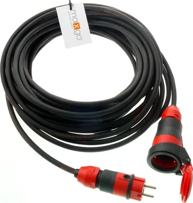 Produktbild von SCHUKOultra-PRO Verlängerungskabel H07RN-F TITANEX 3G2,5mm² 230V 16A IP54 5-50m, Länge:10m