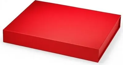 Produktbild von Magnetische Geschenkbox Rot 280 x 210 x 40 mm (Außenmaße) M