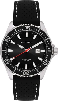 Image de Montre Pacific pour homme, noire, Pacific-PC00958