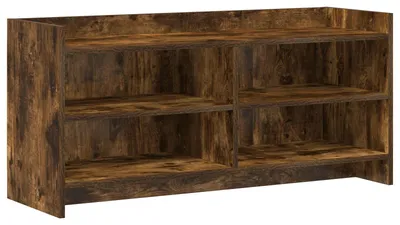 Obrázok produktu pre TV skrinka, 100 x 33 x 47 cm, Imitácia dymového dubu, kompozitné drevo