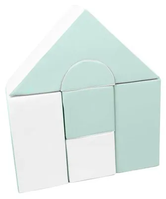 Image de Velinda Petit Château - Lot de 11 blocs menthe