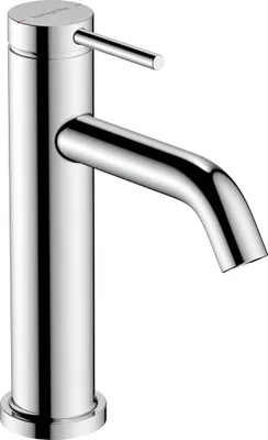 Obrázek produktu pro hansgrohe Tecturis S, jednopáková baterie k umyvadlu 110, EcoSmart+, s odtokovou soupravou s táhlem, chrom, 1 ks.