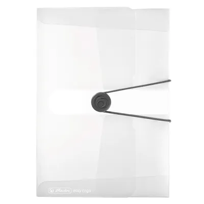 Immagine prodotto di scatola di raccolta herlitz easy orga to go, DIN A5, bianco trasparente