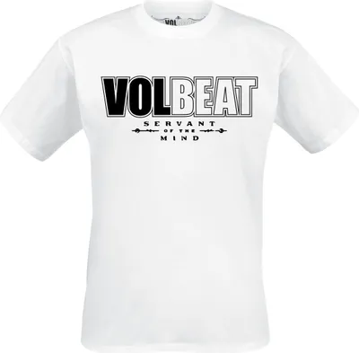 Produktbild von Volbeat T-Shirt Herren Servant Of The Mind Logo weiß XXL