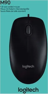 Obrázok produktu pre Logitech M 90 káblová optická myš USB schwarz
