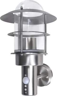 Imagen del producto de vidaXL: Lámpara de pared para exteriores, acero inoxidable