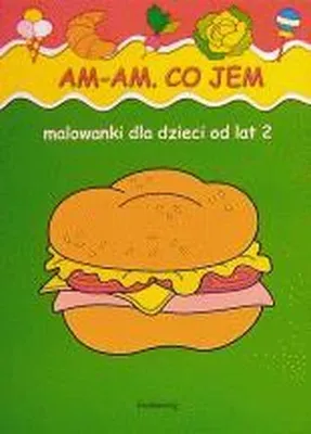 Zdjęcie produktu dla Am-am. Co jem. Malowanki dla dzieci od lat 2